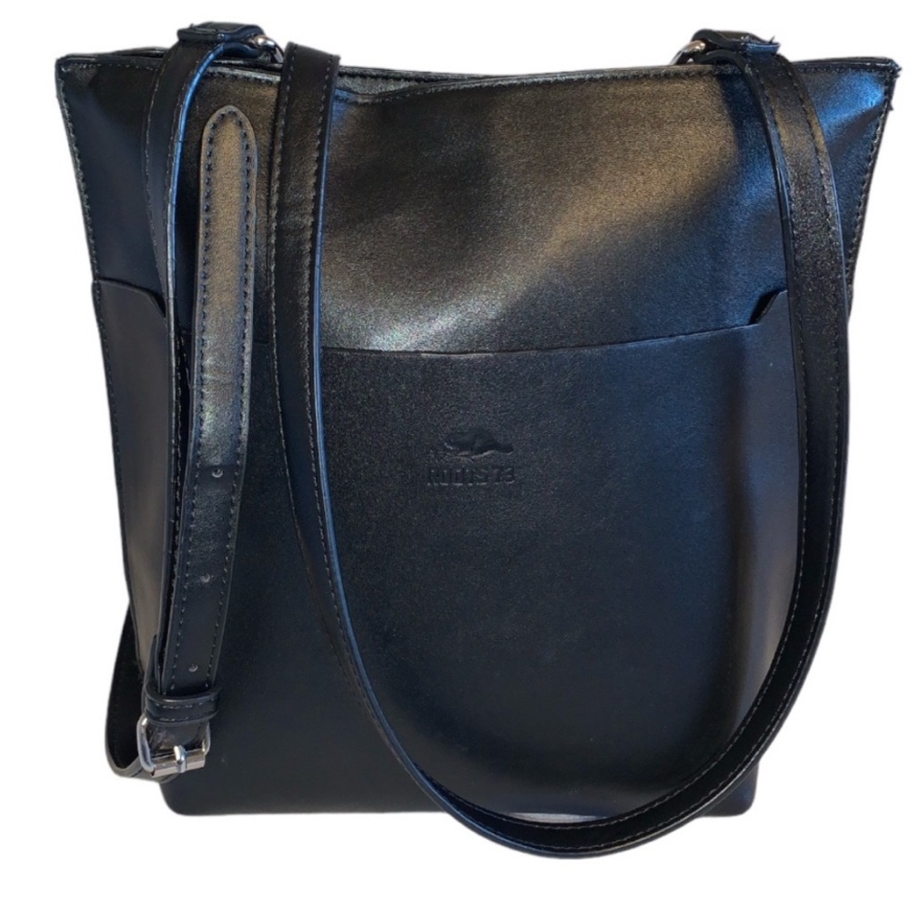 Roots Leather Crossbody